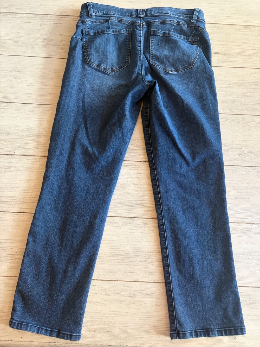 Democracy Dark Blue Straight-Leg Jeans - Picture 8 of 9